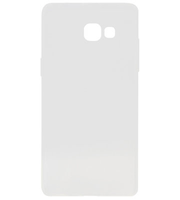 ADEL Siliconen Back Cover Softcase Hoesje voor Samsung Galaxy A3 (2017) - Doorzichtig Transparant