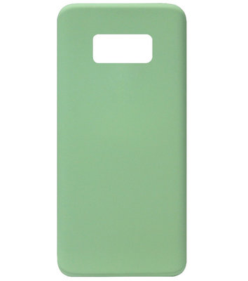 ADEL Premium Siliconen Back Cover Softcase Hoesje voor Samsung Galaxy S8 - Groen