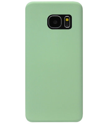 ADEL Premium Siliconen Back Cover Softcase Hoesje voor Samsung Galaxy S7 - Groen
