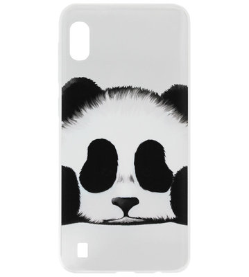 ADEL Siliconen Back Cover Softcase Hoesje voor Samsung Galaxy A10/ M10 - Panda