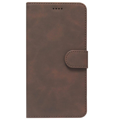 ADEL Kunstleren Book Case Portemonnee Pasjes Hoesje voor Samsung Galaxy A10/ M10 - Bruin