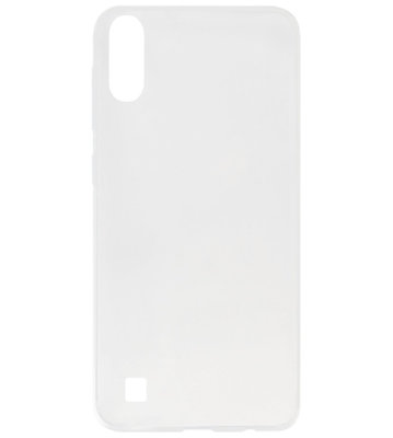 ADEL Siliconen Back Cover Softcase Hoesje voor Samsung Galaxy A10/ M10 - Doorzichtig Transparant