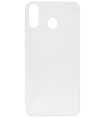 ADEL Siliconen Back Cover Softcase Hoesje voor Samsung Galaxy A40 - Doorzichtig Transparant