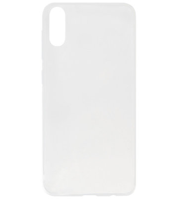 ADEL Siliconen Back Cover Softcase Hoesje voor Samsung Galaxy A50(s)/ A30s - Doorzichtig Transparant
