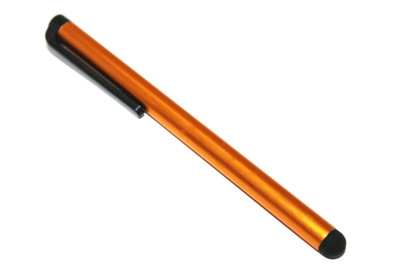 Touchscreen-pen oranje universeel