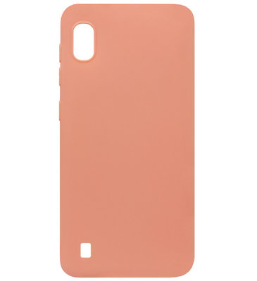 ADEL Siliconen Back Cover Softcase Hoesje voor Samsung Galaxy A10/ M10 - Oranje