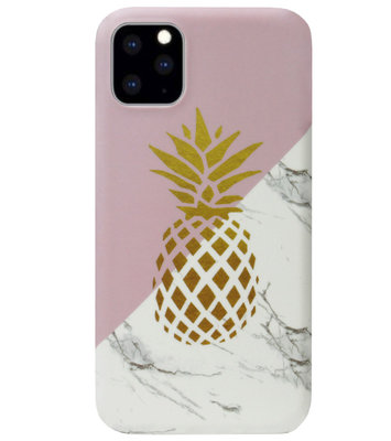 ADEL Kunststof Back Cover Hardcase Hoesje voor iPhone 11 - Ananas