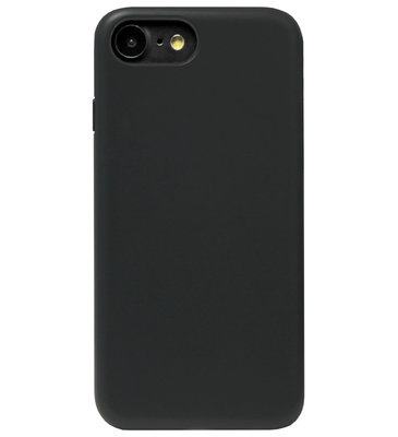 ADEL Tarwe Stro TPU Back Cover Softcase Hoesje voor iPhone 6/ 6S - Duurzaam afbreekbaar Milieuvriendelijk Zwart