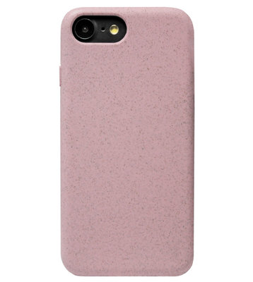 ADEL Tarwe Stro TPU Back Cover Softcase Hoesje voor iPhone 6(S) Plus - Duurzaam afbreekbaar Milieuvriendelijk Roze