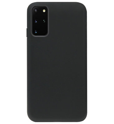 ADEL Tarwe Stro TPU Back Cover Softcase Hoesje voor Samsung Galaxy S20 Plus - Duurzaam afbreekbaar Milieuvriendelijk Zwart