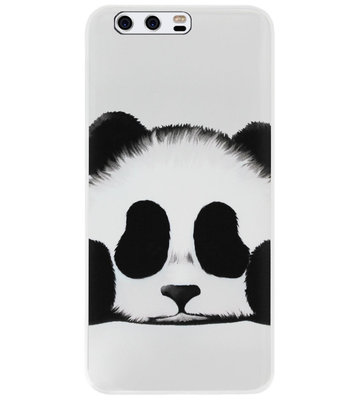 ADEL Siliconen Back Cover Softcase Hoesje voor Huawei P10 Plus - Panda