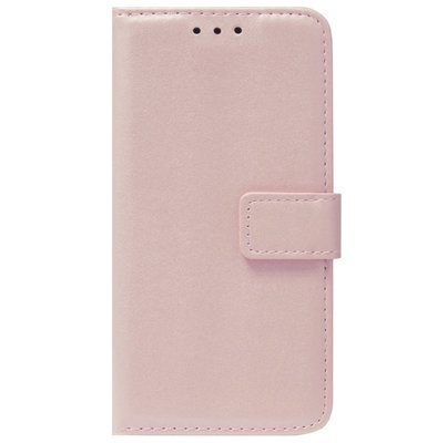 ADEL Kunstleren Book Case Pasjes Portemonnee Hoesje voor Samsung Galaxy S7 - Goud Rose