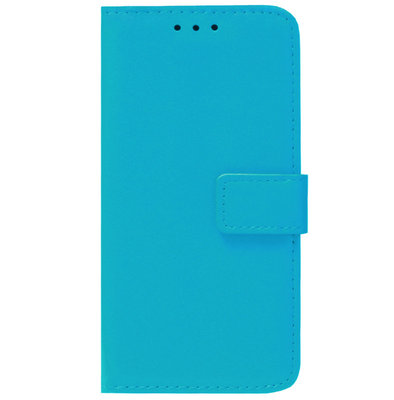 ADEL Kunstleren Book Case Pasjes Portemonnee Hoesje voor Samsung Galaxy S7 - Blauw
