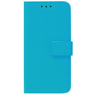 ADEL Kunstleren Book Case Pasjes Portemonnee Hoesje voor Samsung Galaxy S7 Edge - Blauw