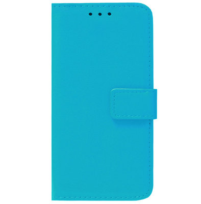 ADEL Kunstleren Book Case Pasjes Portemonnee Hoesje voor Samsung Galaxy S8 - Blauw