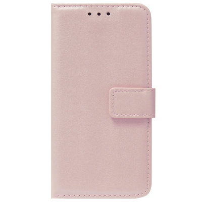 ADEL Kunstleren Book Case Pasjes Portemonnee Hoesje voor Samsung Galaxy S8 Plus - Goud Rose