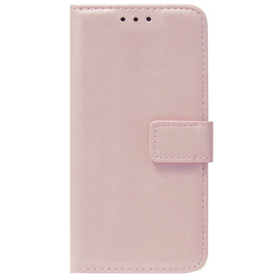 ADEL Kunstleren Book Case Pasjes Portemonnee Hoesje voor Samsung Galaxy J5 (2015) - Goud Rose