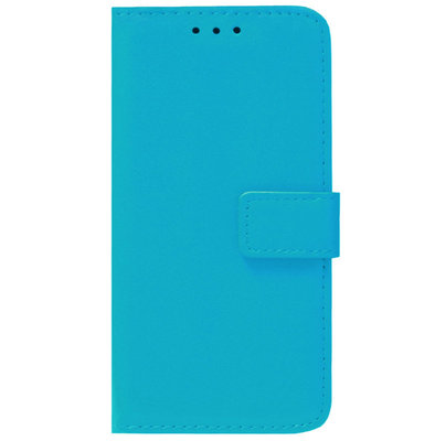 ADEL Kunstleren Book Case Pasjes Portemonnee Hoesje voor Samsung Galaxy J7 (2015) - Blauw