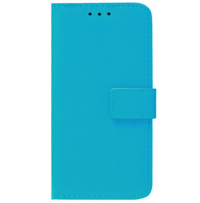 ADEL Kunstleren Book Case Pasjes Portemonnee Hoesje voor Samsung Galaxy J7 (2016) - Blauw