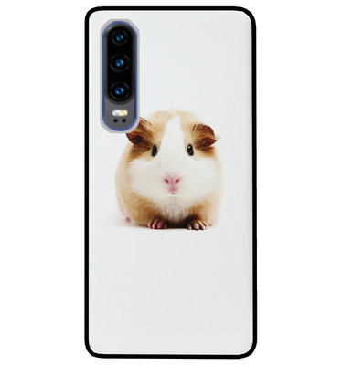 ADEL Siliconen Back Cover Softcase Hoesje voor Huawei P30 - Cavia