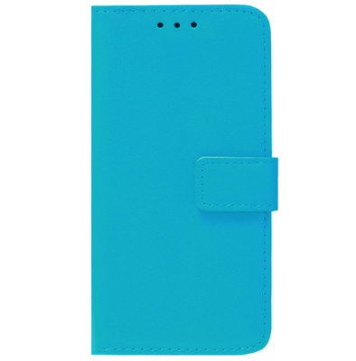 ADEL Kunstleren Book Case Pasjes Portemonnee Hoesje voor Samsung Galaxy A31 - Blauw