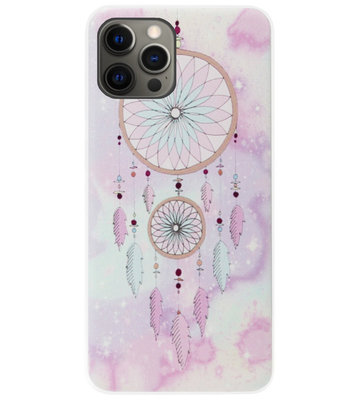 ADEL Siliconen Back Cover Softcase Hoesje voor iPhone 12 Pro Max - Dromenvanger