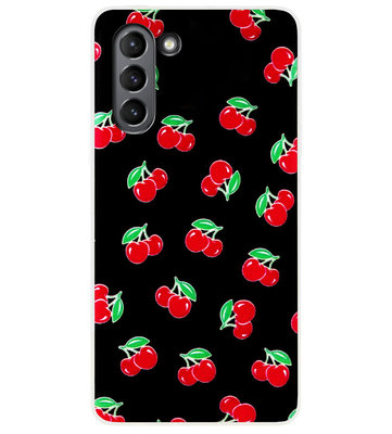ADEL Siliconen Back Cover Softcase Hoesje voor Samsung Galaxy S21 - Fruit
