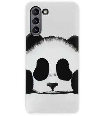 ADEL Siliconen Back Cover Softcase Hoesje voor Samsung Galaxy S21 - Panda