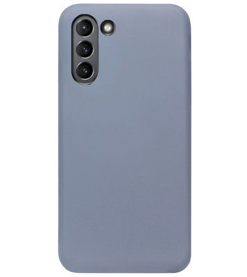 ADEL Premium Siliconen Back Cover Softcase Hoesje voor Samsung Galaxy S21 - Lavendel
