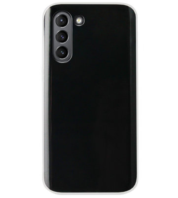 ADEL Siliconen Back Cover Softcase Hoesje voor Samsung Galaxy S21 Plus - Doorzichtig Transparant