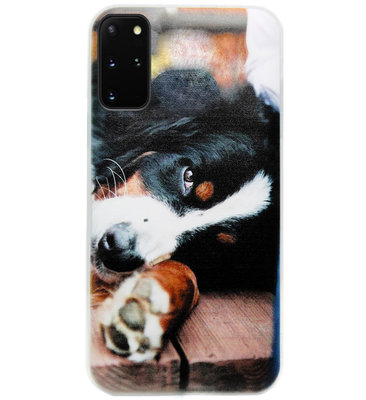ADEL Siliconen Back Cover Softcase Hoesje voor Samsung Galaxy S20 FE - Berner Sennenhond