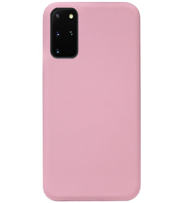 ADEL Siliconen Back Cover Softcase Hoesje voor Samsung Galaxy S20 FE - Roze