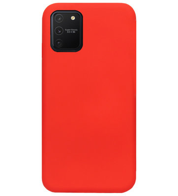 ADEL Siliconen Back Cover Softcase Hoesje voor Samsung Galaxy S10 Lite - Rood