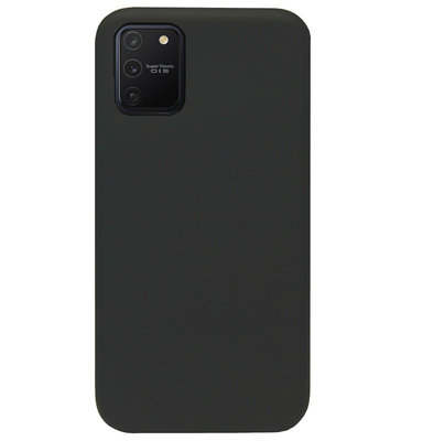 ADEL Siliconen Back Cover Softcase Hoesje voor Samsung Galaxy S10 Lite - Zwart