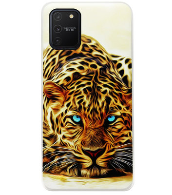 ADEL Siliconen Back Cover Softcase Hoesje voor Samsung Galaxy S10 Lite - Tijger