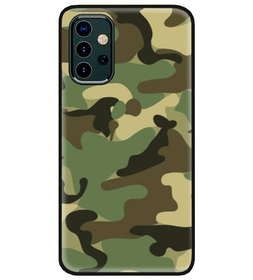 ADEL Siliconen Back Cover Softcase Hoesje voor Samsung Galaxy A32 - Camouflage