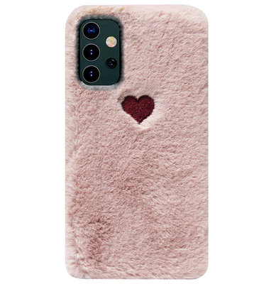ADEL Siliconen Back Cover Softcase Hoesje voor Samsung Galaxy A32 - Hartjes Roze