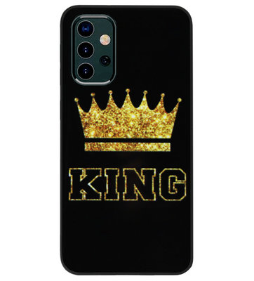 ADEL Siliconen Back Cover Softcase Hoesje voor Samsung Galaxy A32 - King Koning