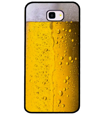 ADEL Siliconen Back Cover Softcase Hoesje voor Samsung Galaxy J4 Plus - Pils Bier