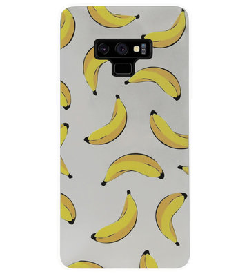 ADEL Siliconen Back Cover Softcase Hoesje voor Samsung Galaxy Note 9 - Bananen Geel