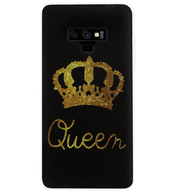 ADEL Siliconen Back Cover Softcase Hoesje voor Samsung Galaxy Note 9 - Queen Koningin