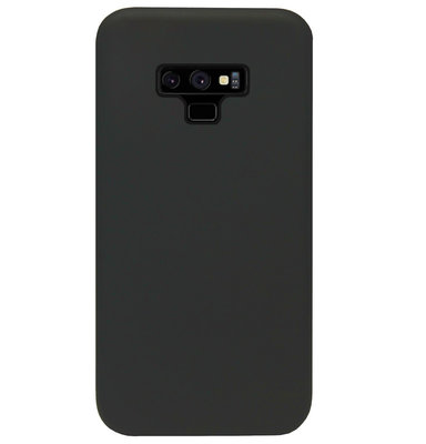 ADEL Siliconen Back Cover Softcase Hoesje voor Samsung Galaxy Note 9 - Zwart