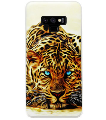 ADEL Siliconen Back Cover Softcase Hoesje voor Samsung Galaxy Note 9 - Tijger