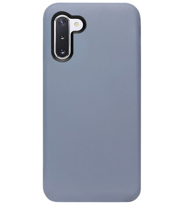 ADEL Premium Siliconen Back Cover Softcase Hoesje voor Samsung Galaxy Note 10 - Lavendel
