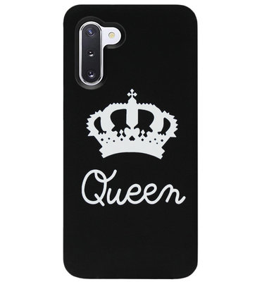 ADEL Siliconen Back Cover Softcase Hoesje voor Samsung Galaxy Note 10 - Queen