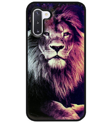 ADEL Siliconen Back Cover Softcase Hoesje voor Samsung Galaxy Note 10 Plus - Leeuw