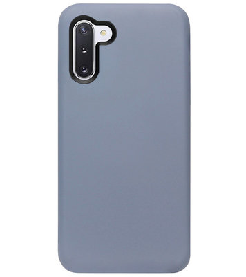 ADEL Premium Siliconen Back Cover Softcase Hoesje voor Samsung Galaxy Note 10 Plus - Lavendel