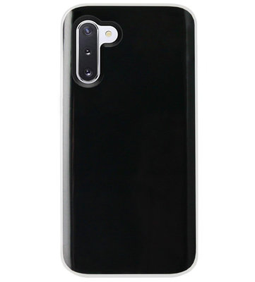 ADEL Siliconen Back Cover Softcase Hoesje voor Samsung Galaxy Note 10 Plus - Doorzichtig Transparant