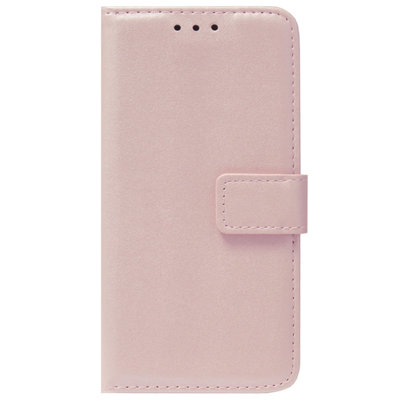 ADEL Kunstleren Book Case Pasjes Portemonnee Hoesje voor Samsung Galaxy Note 10 Lite - Goud Rose