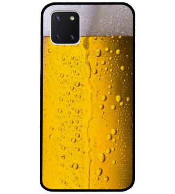 ADEL Siliconen Back Cover Softcase Hoesje voor Samsung Galaxy Note 10 Lite - Pils Bier